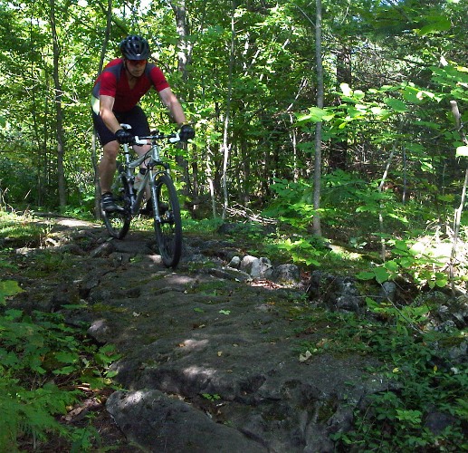 Shredding the rock