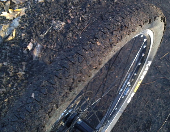 A little mud makes for a slithery ride