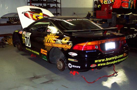 Car in Shop
